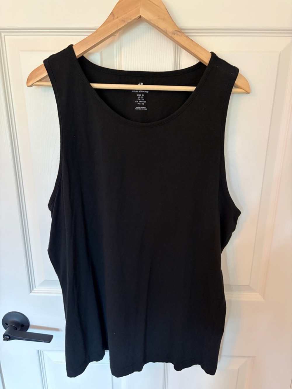 H&M Men’s Black Sleeveless Tank Top